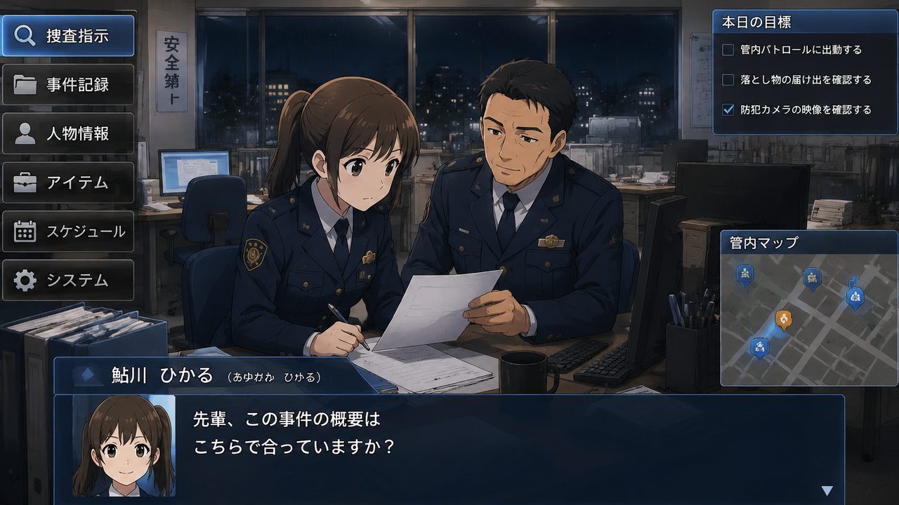 极道无赖EX 女警鮎川光 探索场景 演示图 8